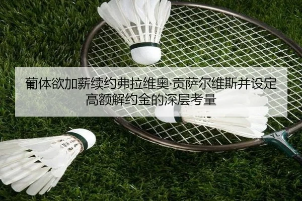 葡体欲加薪续约弗拉维奥·贡萨尔维斯并设定高额解约金的深层考量 | XINGKONG